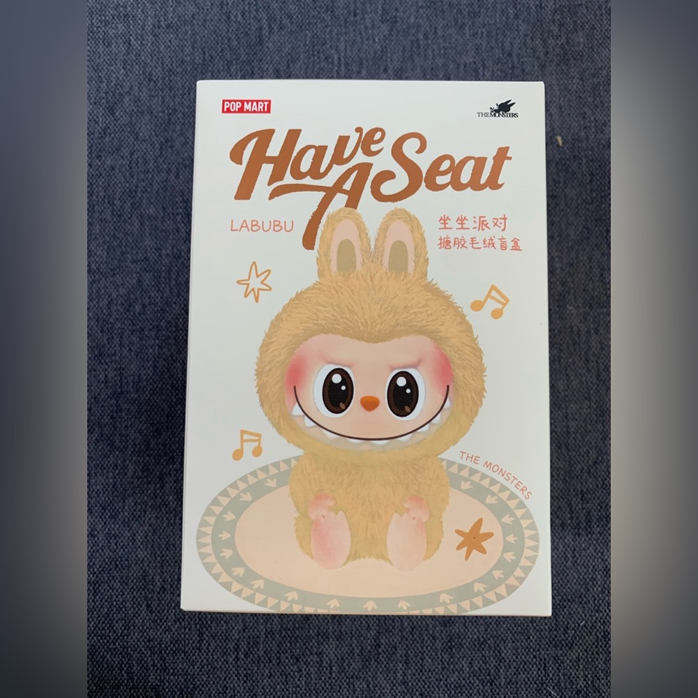 AUTHENTIC Pop Mart Labubu Have A Seat DADA-UNOPENED!! BRAND NEW!!